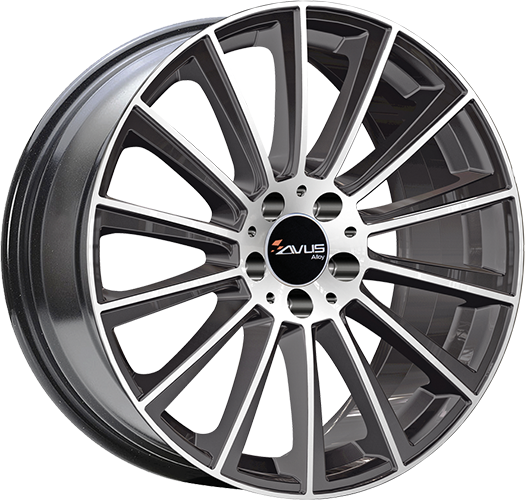 >Avus AC-M07 Antracit frontpoleret