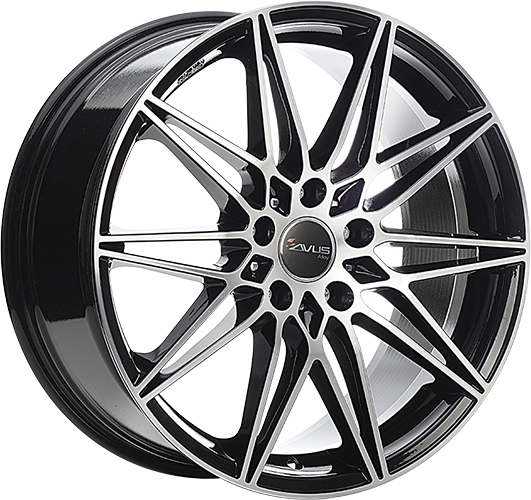 >Avus AC-MB5 Sort frontpoleret